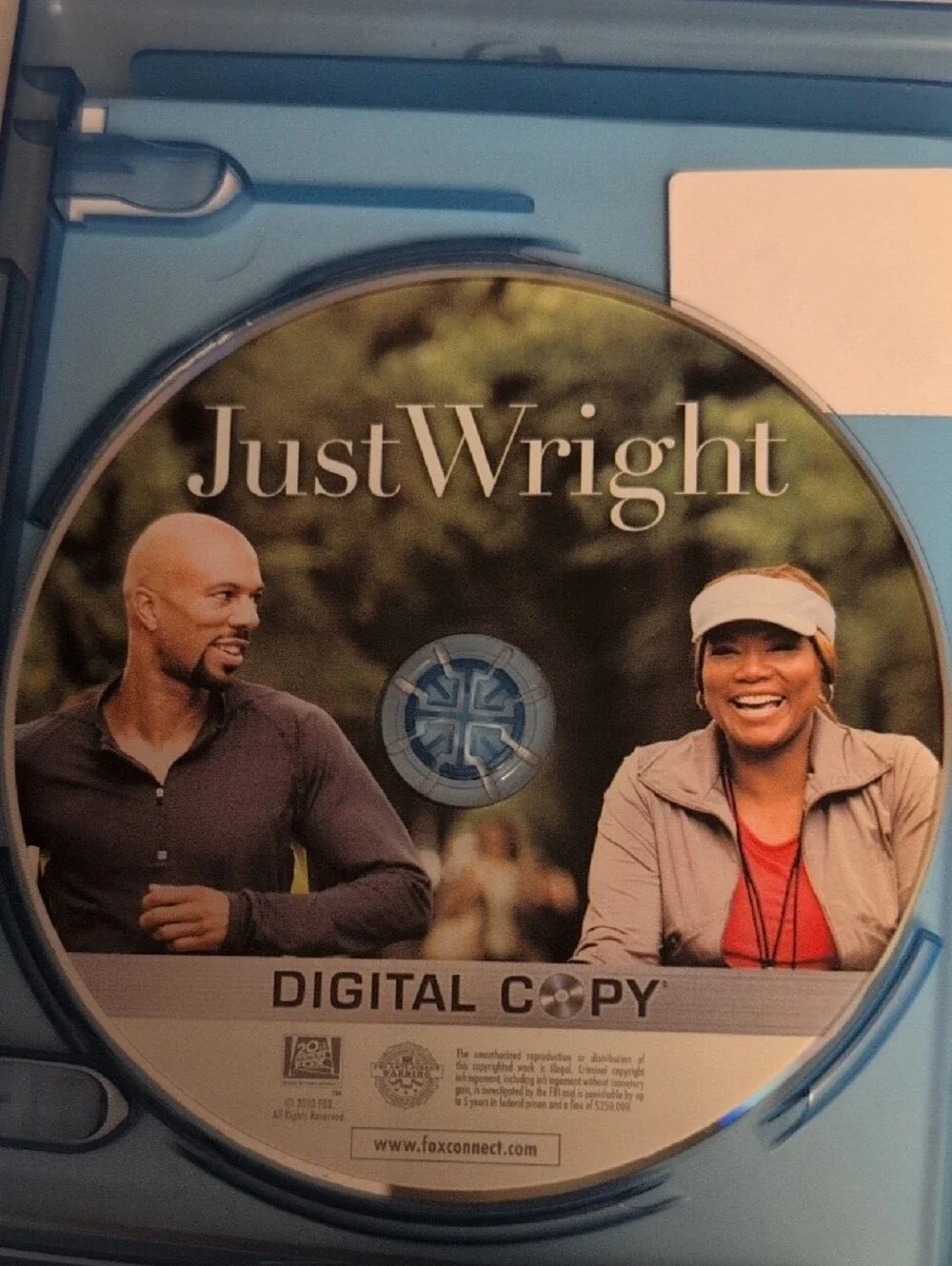 Just Wright Blu-ray + Digital Copy 2-Disc Set Queen Latifah Common - Picture 3 of 6
